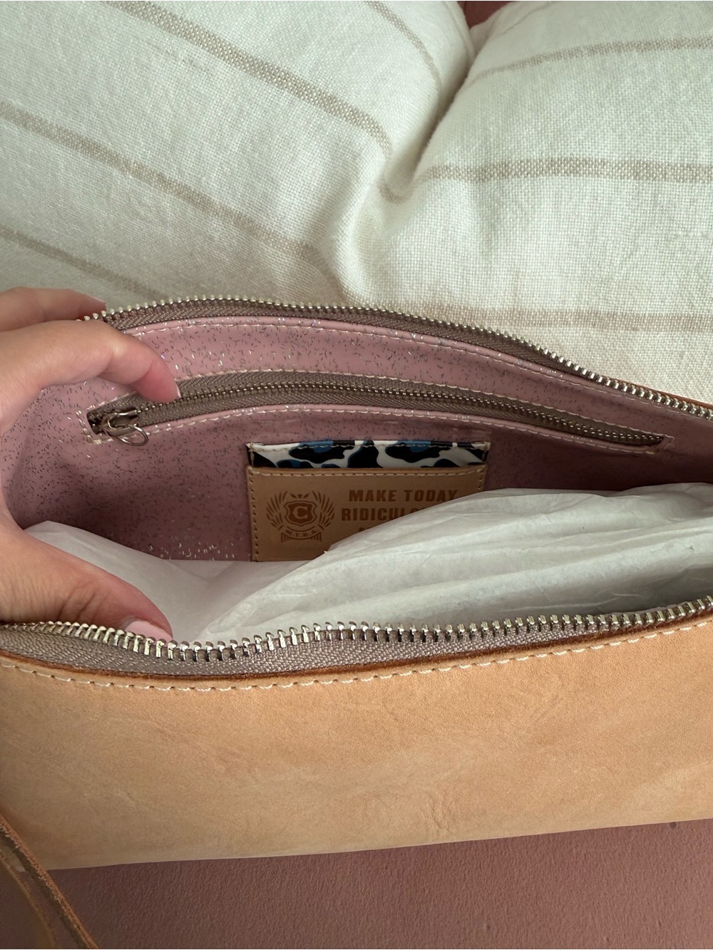 Consuela Diego Tool Bag in Natural Tan - Picture 5 of 7